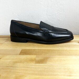 Madewell Black Leather Loafers